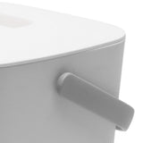 Mini Dishwasher 18W 8.5V 2A 2000mah Portable Countertop Dishwasher for Dishware Fruit Vegetable White
