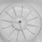 Mini Dishwasher 18W 8.5V 2A 2000mah Portable Countertop Dishwasher for Dishware Fruit Vegetable White - Extra Image