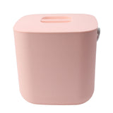 Mini Dishwasher 18W 8.5V 2A 2000mah Portable Countertop Dishwasher for Dishware Fruit Vegetable Pink - 45-Degree Angle