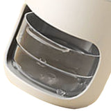 Hand Crank Shaved Ice Machine Stainless Steel Blades Safe Portable Ice Crusher for Home Restaurants Cafes Food Stalls