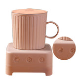 Fast Cooler Cup Beverage Beer Quick Cooling Mug Dormitory Heat Preservation Desktop Refrigerator CN Plug Cherry Pink