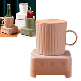 Fast Cooler Cup Beverage Beer Quick Cooling Mug Dormitory Heat Preservation Desktop Refrigerator CN Plug Cherry Pink