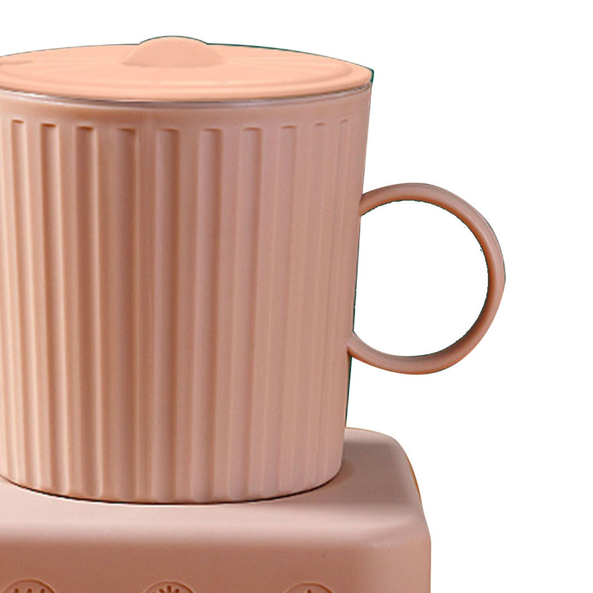 Fast Cooler Cup Beverage Beer Quick Cooling Mug Dormitory Heat Preservation Desktop Refrigerator CN Plug Cherry Pink