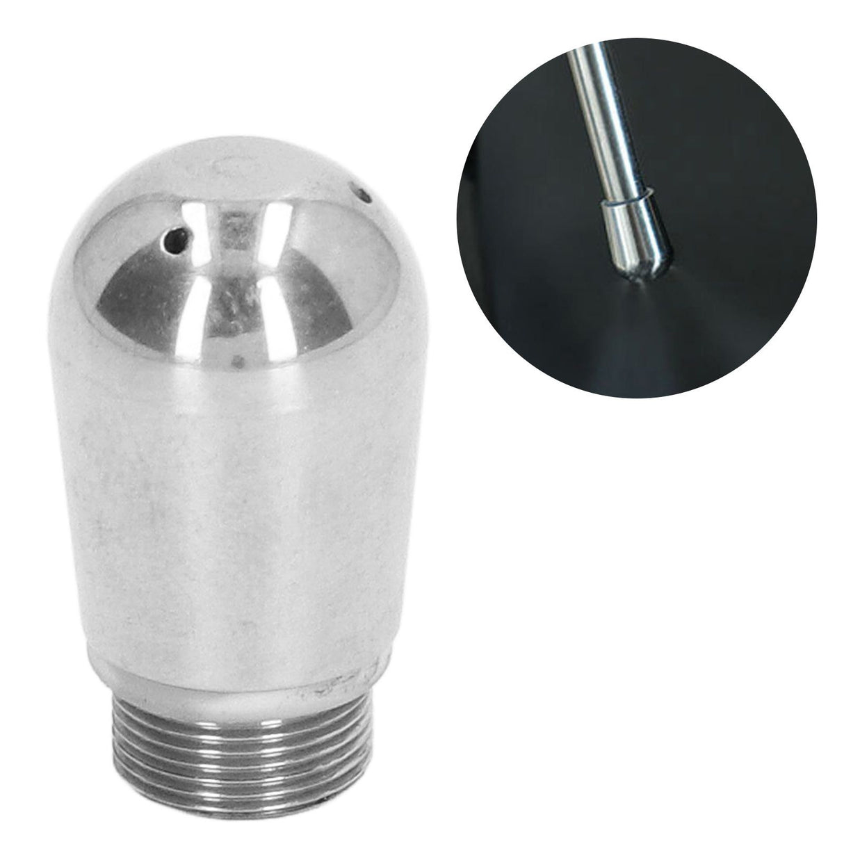 Coffee Machine Steam Nozzle Stainless Steel 3 Holes Coffee Maker Milk Foam Spout Tip for Breville 8