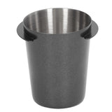 58mm Dosing Cup Stainless Steel Compatibility Polishing Coffee Dosing Cup Powder Feeder for Coffee Black