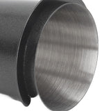 58mm Dosing Cup Stainless Steel Compatibility Polishing Coffee Dosing Cup Powder Feeder for Coffee Black