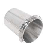 58mm Dosing Cup Stainless Steel Compatibility Polishing Coffee Dosing Cup Powder Feeder for Coffee Silver