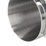 58mm Dosing Cup Stainless Steel Compatibility Polishing Coffee Dosing Cup Powder Feeder for Coffee Silver - Extra Image