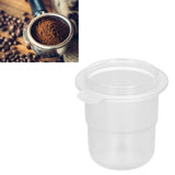 Coffee Dosing Cup PC Frosted Translucency 54mm Coffee Measuring Cup for Coffee Making