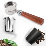 3 Ears Coffee Bottomless Portafilter Removable Stainless Steel Coffee Portafilter Replacement Parts 51mm / 2in - Extra Image