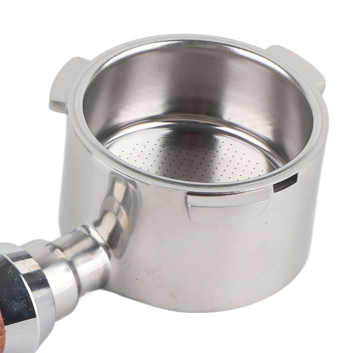 3 Ears Coffee Bottomless Portafilter Removable Stainless Steel Coffee Portafilter Replacement Parts 51mm / 2in