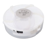 Electric Fly Trap Automatic USB Charging Quiet Detachable Flytrap Flycatcher for Restaurant Kitchen - Front View