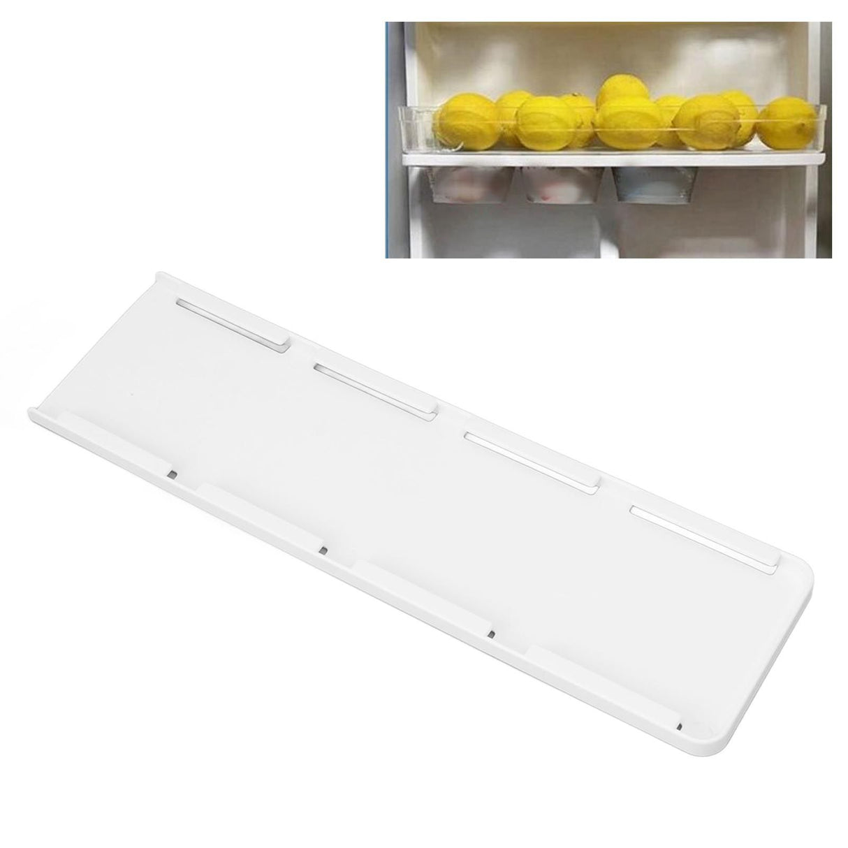 Yogurt Fridge Organizer 4 Capacity 3.75in Wide Mouth Yogurt Easy Installation Space Saving Yogurt Sliders Holder for Small Refrigerator