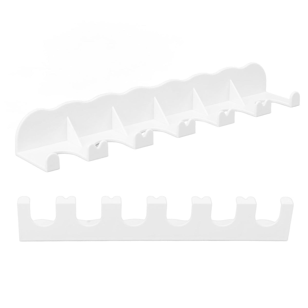 Food Pouch Hanger ABS 6 Holes Food Pouch Hanger Organizer for Round Helicopter Lid Type Yogurt Bottle