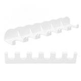 Food Pouch Hanger ABS 6 Holes Food Pouch Hanger Organizer for Round Helicopter Lid Type Yogurt Bottle