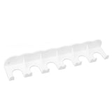 Food Pouch Hanger ABS 6 Holes Food Pouch Hanger Organizer for Round Helicopter Lid Type Yogurt Bottle - 45-Degree Angle