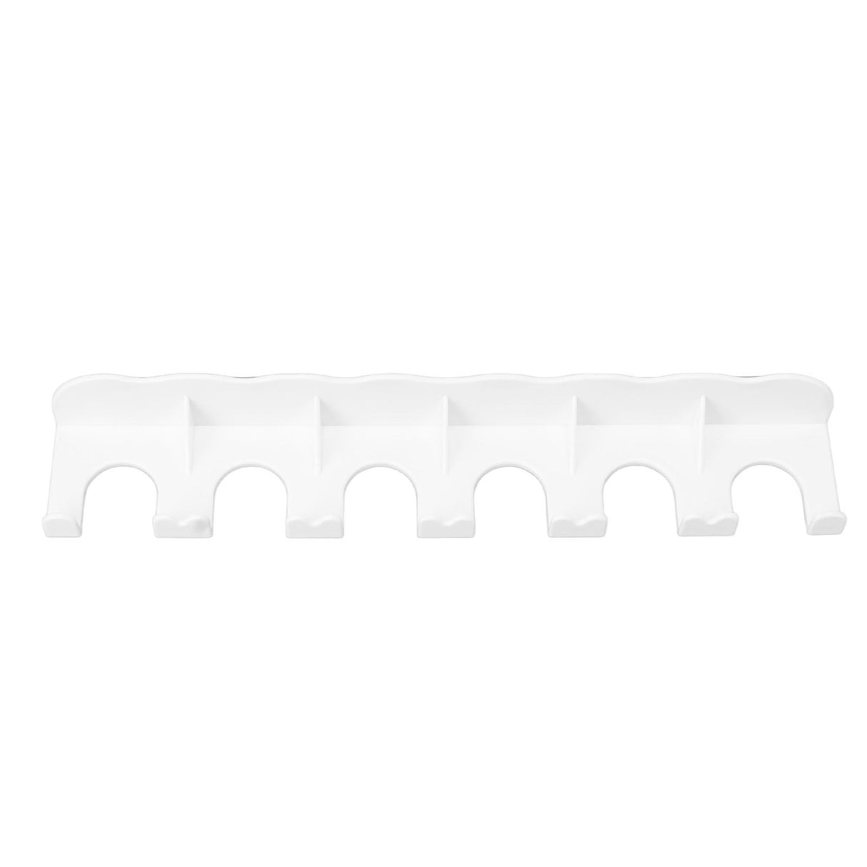 Food Pouch Hanger ABS 6 Holes Food Pouch Hanger Organizer for Round Helicopter Lid Type Yogurt Bottle
