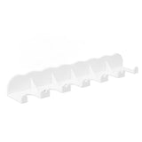 Food Pouch Hanger ABS 6 Holes Food Pouch Hanger Organizer for Round Helicopter Lid Type Yogurt Bottle