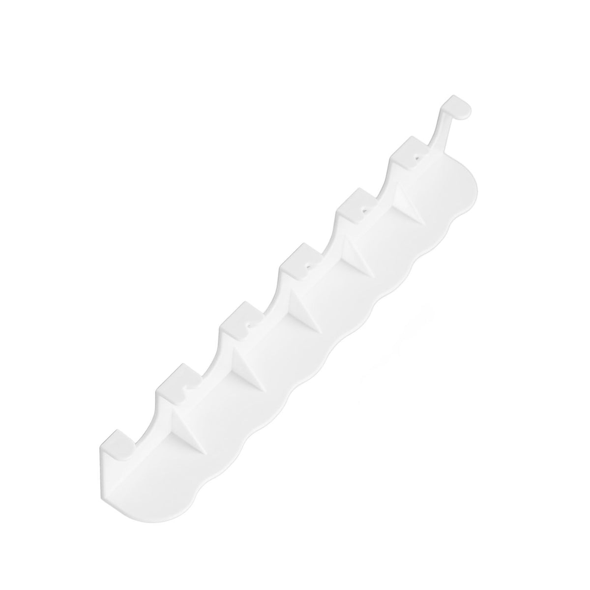 Food Pouch Hanger ABS 6 Holes Food Pouch Hanger Organizer for Round Helicopter Lid Type Yogurt Bottle