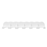 Food Pouch Hanger ABS 6 Holes Food Pouch Hanger Organizer for Round Helicopter Lid Type Yogurt Bottle