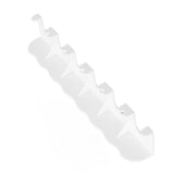 Food Pouch Hanger ABS 6 Holes Food Pouch Hanger Organizer for Round Helicopter Lid Type Yogurt Bottle