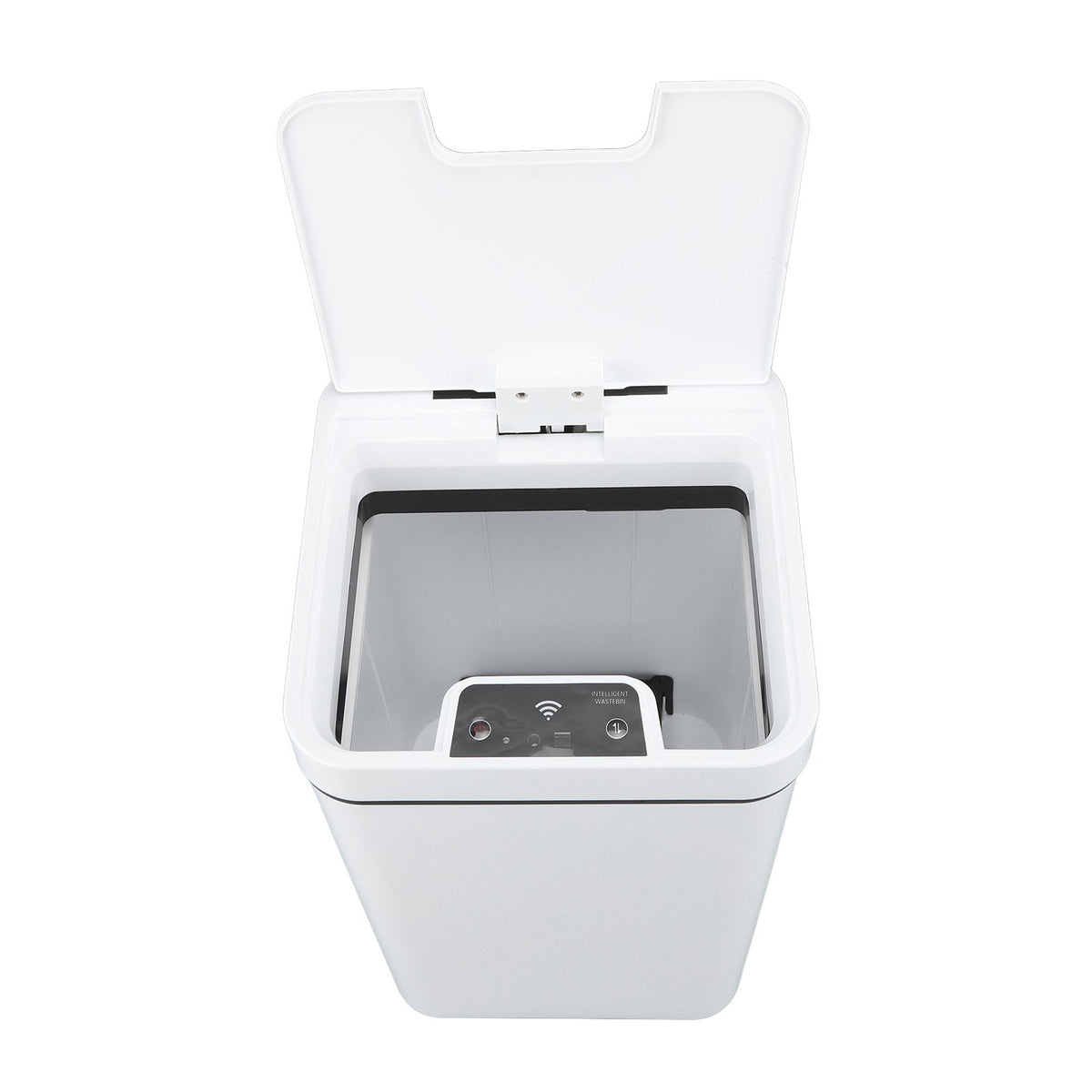 Smart Trash Can 18L PP Plastic Motion Sensor Battery Type Automatic Touchless Garbage Bin for Bathroom Hotel Office