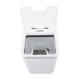 Smart Trash Can 18L PP Plastic Motion Sensor Battery Type Automatic Touchless Garbage Bin for Bathroom Hotel Office - Front View