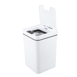Smart Trash Can 18L PP Plastic Motion Sensor Battery Type Automatic Touchless Garbage Bin for Bathroom Hotel Office - Side View
