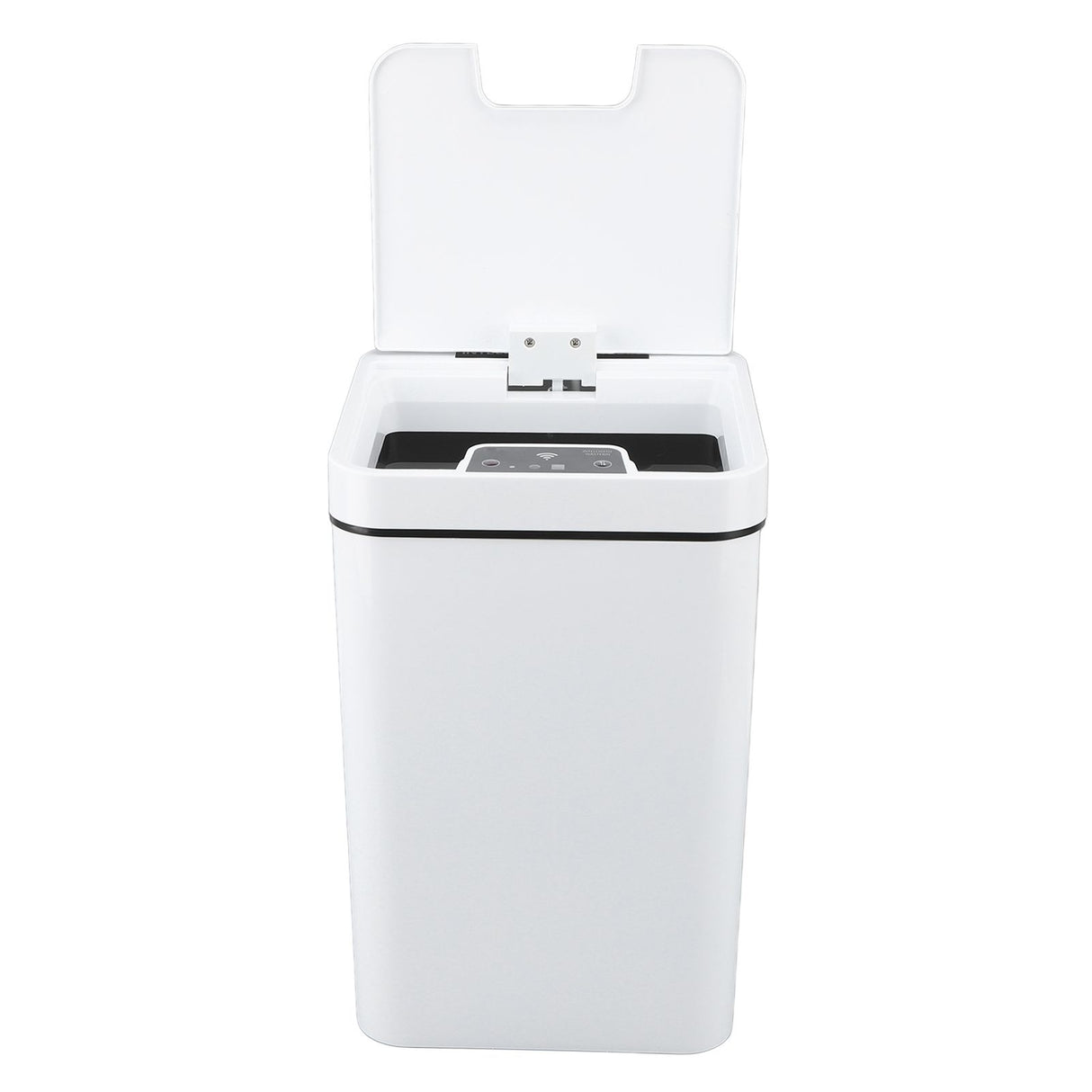 Smart Trash Can 18L PP Plastic Motion Sensor Battery Type Automatic Touchless Garbage Bin for Bathroom Hotel Office