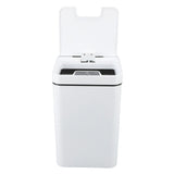 Smart Trash Can 18L PP Plastic Motion Sensor Battery Type Automatic Touchless Garbage Bin for Bathroom Hotel Office - 45-Degree Angle