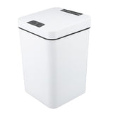 Smart Trash Can 18L PP Plastic Motion Sensor Battery Type Automatic Touchless Garbage Bin for Bathroom Hotel Office - Low Angle