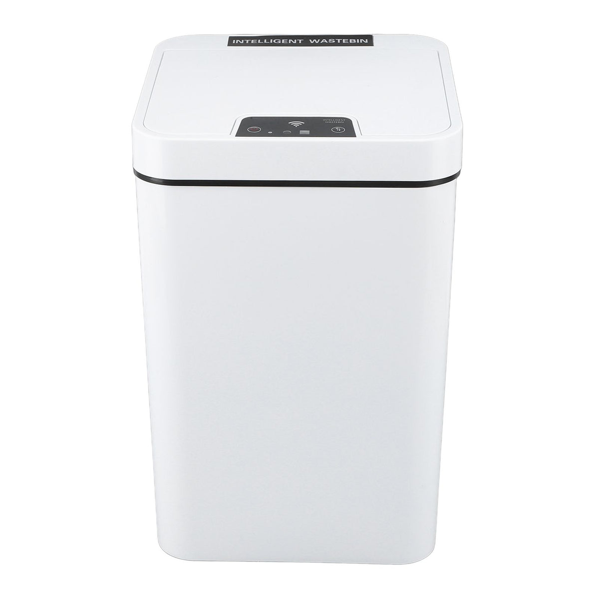 Smart Trash Can 18L PP Plastic Motion Sensor Battery Type Automatic Touchless Garbage Bin for Bathroom Hotel Office