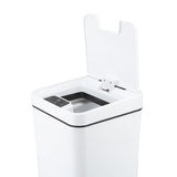 Smart Trash Can 18L PP Plastic Motion Sensor Battery Type Automatic Touchless Garbage Bin for Bathroom Hotel Office - Extra Image