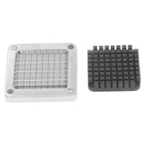 Commercial French Fry Cutter Blade Stainless Steel Manual Potato Cutting Machine Blade for Cucumber Eggplant Carrot 9mm / 0.35in - Front View