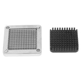 Commercial French Fry Cutter Blade Stainless Steel Manual Potato Cutting Machine Blade for Cucumber Eggplant Carrot 6mm / 0.24in - Front View