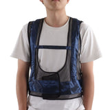 Air Conditioner Waistcoat Reduce Temperature Compressed Air Cooling Welding Vest with Belt Free Size - Close-Up Angle