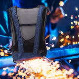 Air Conditioner Waistcoat Reduce Temperature Compressed Air Cooling Welding Vest with Belt Free Size - Extra Image