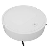 Robot Vacuum Cleaner Smart Efficient Low Noise USB Rechargeable Robot Vacuum Mop Combo for Pet Hair Carpet Hard Floor - Top-Down View