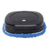 Automatic Floor Mopping Robot Mopping Robot with Water Tank Vacuum and Mop Cleaning Robot Black