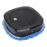 Automatic Floor Mopping Robot Mopping Robot with Water Tank Vacuum and Mop Cleaning Robot Black - 45-Degree Angle