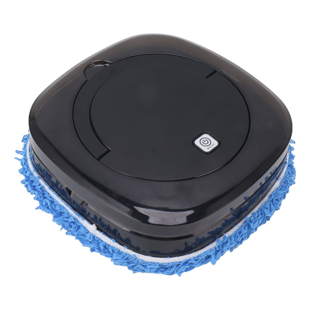 Automatic Floor Mopping Robot Mopping Robot with Water Tank Vacuum and Mop Cleaning Robot Black
