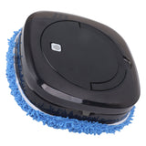 Automatic Floor Mopping Robot Mopping Robot with Water Tank Vacuum and Mop Cleaning Robot Black