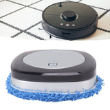 Automatic Floor Mopping Robot Mopping Robot with Water Tank Vacuum and Mop Cleaning Robot Silver