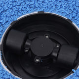 Automatic Floor Mopping Robot Mopping Robot with Water Tank Vacuum and Mop Cleaning Robot Silver