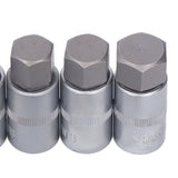12PCS Drive Socket Set Steel High Hardness Wear Resistant 1/2in Drive Master Impact Socket Set for Auto Repair