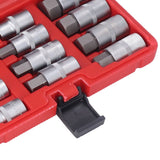 12PCS Drive Socket Set Steel High Hardness Wear Resistant 1/2in Drive Master Impact Socket Set for Auto Repair - Extra Image
