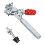 Toggle Clamp Adjustable Stainless Steel Quick Release Stroke Clamp for Mechanical Operation - Front View