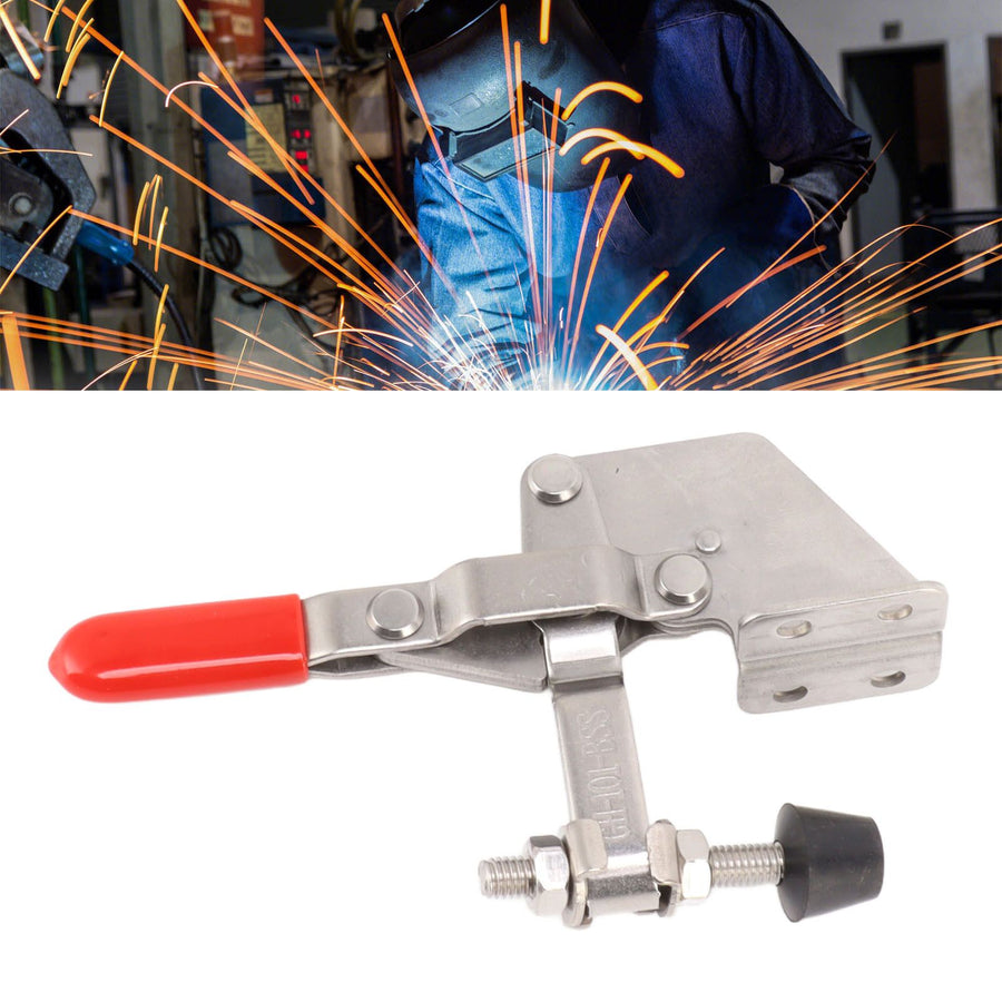 Quick Release Toggle Clamp 304 Stainless Steel 100kg Clamping Force Lever Clamp for Woodworking