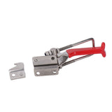 Toggle Clamp Stainless Steel Openness Adjustable Firm Fixing Buckle Latch 900kg Force - Front View