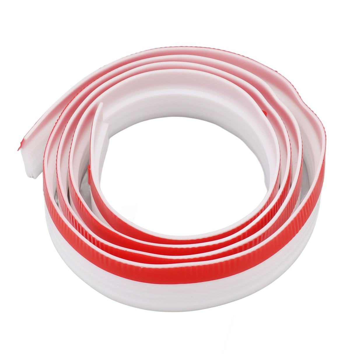 Under Door Draft Stopper TPE Thickening Self Adhesive Windproof Dustproof Noise Insulation Under Door Sweep Seal 6.6ft White